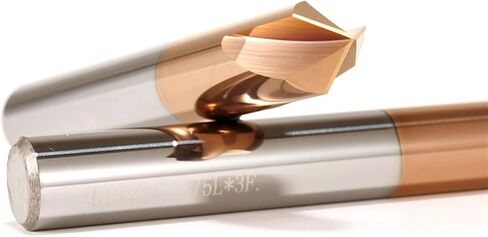 90 درجة Deburring End Mill 1PCs (اللون: كربيد HRC65 ، الحجم: 3x50L) in Saudi Arabia