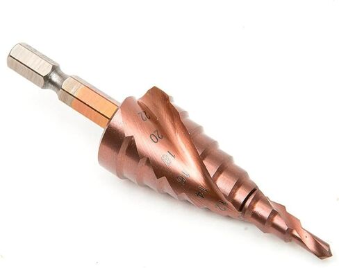 M35 Cone Hex Triangle Shank Metal Drill Bits 1Pcs(Color:4-32mm(15 Steps)-1) in Saudi Arabia