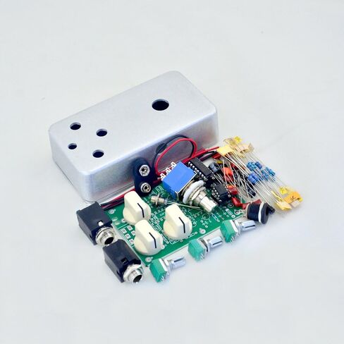 Delay-1 DIY Guitar Pedal Kit With 1590B Aluminum Metal Stomp Box Case Enclosure in Saudi Arabia