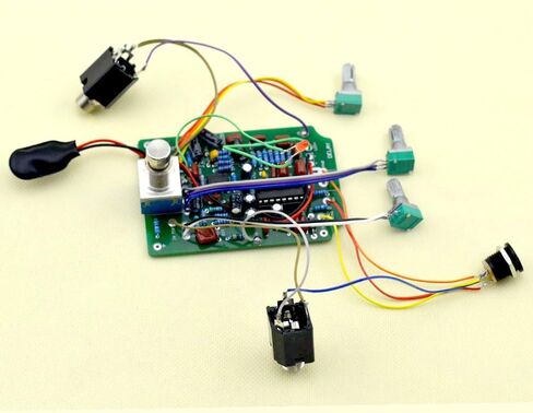 Delay-1 DIY Guitar Pedal Kit With 1590B Aluminum Metal Stomp Box Case Enclosure in Saudi Arabia