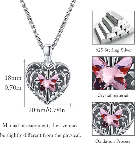 Irish Jewelry for Men Women Girls Locket Necklace Photo Lockets that Hold Picture Personalized Father's Day Gift Dad Custom Celtic Locket Sterling Silver Good Luck Irish Viking Wiccan Jewelry Gifts in Saudi Arabia