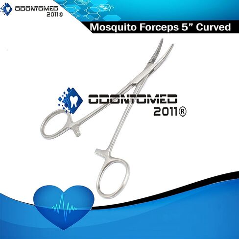 Odontomed2011 10 متنوعة من البعوض القفل ملقط ندوستات 5 "مثالي لجميع أنواع الهوايات وسحب الشعر in Kuwait