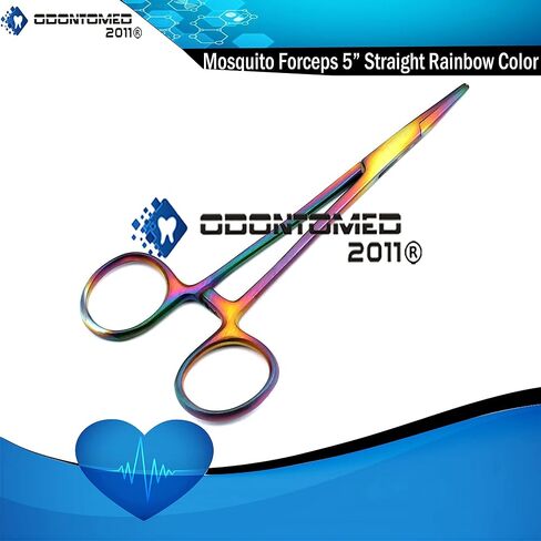 Odontomed2011 10 متنوعة من البعوض القفل ملقط ندوستات 5 "مثالي لجميع أنواع الهوايات وسحب الشعر in Kuwait