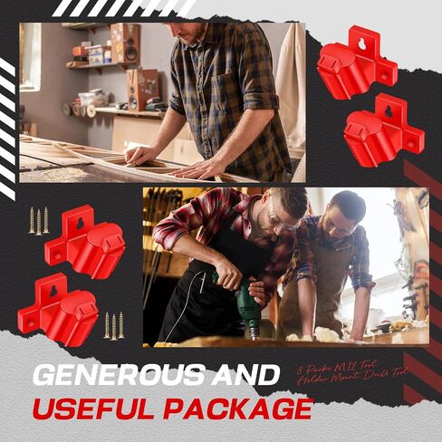 Tool Holder Mount Drill Tool Hanger Compatible with Milwaukee M12 12V Wall Mount Drill Organizer Utility Storage Rack in Saudi Arabia