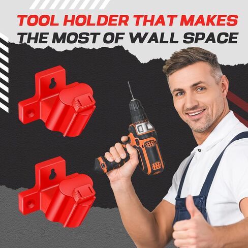 Tool Holder Mount Drill Tool Hanger Compatible with Milwaukee M12 12V Wall Mount Drill Organizer Utility Storage Rack in Saudi Arabia