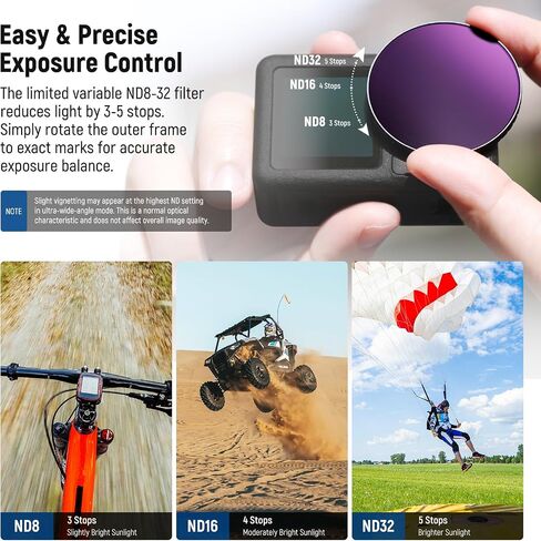 عدسة Macro Neewer متوافقة مع DJI Osmo Action 5 Pro/4 Action Camera ، تكبير 2x ، عناصران في مجموعة واحدة ، مسافة بؤرية 3-4 سم ، إكسسوارات التصوير الفوتوغرافي عن قرب ، وليس مقاومة للماء ، LS-68 in Kuwait