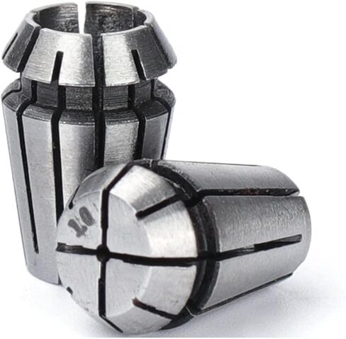 Spring Collet Chuck ER11-ER40 1-26mm er er chuck for Engraving Machine Milling 1Set (الحجم: 15pcs ER25) in Kuwait