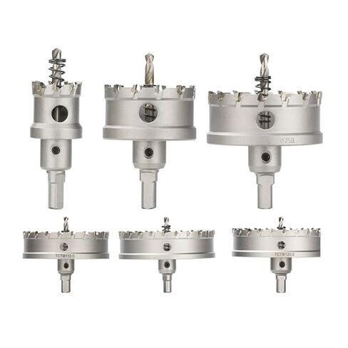 مثقاب 5A ثقب كربيد ، رأى 12-120 مم مجموعة بتات بت من المنشار للسبائك المعدنية من الفولاذ المقاوم للصدأ حفر 1pcs (الحجم: 52 مم) in Kuwait