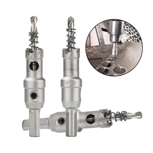 مثقاب 5A ثقب كربيد ، رأى 12-120 مم مجموعة بتات بت من المنشار للسبائك المعدنية من الفولاذ المقاوم للصدأ حفر 1pcs (الحجم: 52 مم) in Kuwait