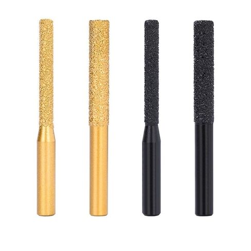 قاطع طحن شانك مستقيمة بلازتي الماس لبلاغات الماس لآلة تشذيب البلاط الخزفية الحجرية الكوارتز 1pcs (الحجم: 7x6.35x35x65 ord) in Kuwait