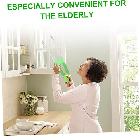 Cabilock Litter Picker Tool Trash Grabber Non-Slip Handle for Elderly Cleaning Needs in Saudi Arabia
