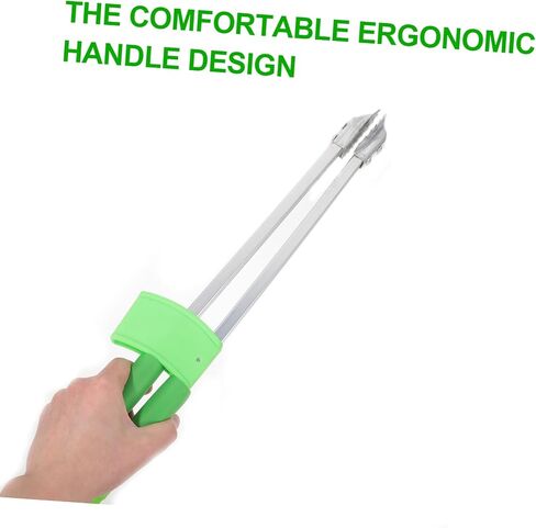 Cabilock Litter Picker Tool Trash Grabber Non-Slip Handle for Elderly Cleaning Needs in Saudi Arabia