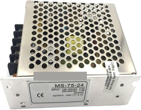 1PC MS-75-5 MS-75-12 MS-75-24 MS-75-15 75W 5V 12V 15V 24V وحدة إمداد الطاقة MINI SIZE DIN AC (12V_75W) in Kuwait