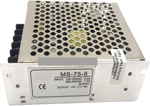 1PC MS-75-5 MS-75-12 MS-75-24 MS-75-15 75W 5V 12V 15V 24V وحدة إمداد الطاقة MINI SIZE DIN AC (12V_75W) in Kuwait