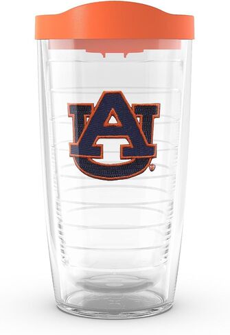 Tervis مصنوع في الولايات المتحدة الأمريكية مساعدين مسورة مزدوجة كأس البهلوان المعزول مع العزلة يحافظ على المشروبات الباردة والساخنة ، 16 أوقية ، شعار in Saudi Arabia