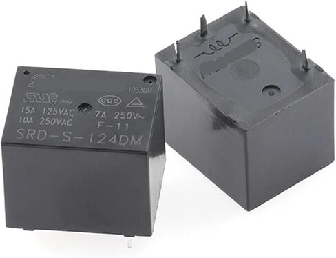 5PCS RELAY SRD-S-105D 5VDC SRD-S-112D 12VDC SRD-S-124D 24VDC 12A 5PINS DC5V DC12V DC24V 5V 12V 24V (24V) in Saudi Arabia