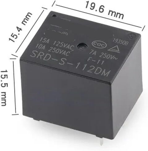 5PCS RELAY SRD-S-105D 5VDC SRD-S-112D 12VDC SRD-S-124D 24VDC 12A 5PINS DC5V DC12V DC24V 5V 12V 24V (24V) in Saudi Arabia