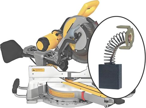 4 حزمة 614367-00 استبدال فرشاة الكربون متوافق مع Dewalt DW713 ， DW715 ， DW716 ， D24000 5140024-30 0502025007 999044 in Kuwait