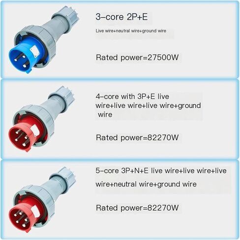 IP67 125A 4 دبوس موصل التوصيل الصناعي المقاوم للماء 975TYP2724/5224/475 (موصل IP67) in Kuwait