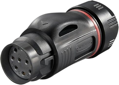 BD24 قابس الطيران البلاستيكي ومقبس 10 CORE CORPER POWER CONFIRCE IP68 الموصل الصناعي (مقبس أنثى) in Kuwait