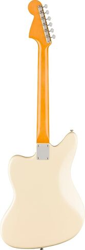 Fender Johnny Marr Jaguar - Olympic White Bundle with Tweed Case, Cable, Strap, and Guitar Cleaning Kit in Saudi Arabia