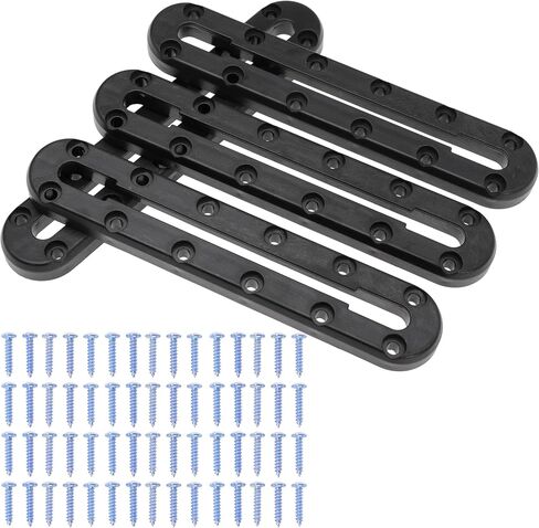 9.2 Inch Kayak Rail Kayak Mount Track Accessories for Fish Finder,Cup Holder, Anchor Cleats Kayak Gear Track for Fishing Rod Holder Kayak Gear Track to Mount Kayak Paddle Holder in Kuwait