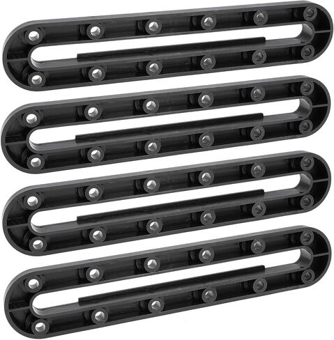 9.2 Inch Kayak Rail Kayak Mount Track Accessories for Fish Finder,Cup Holder, Anchor Cleats Kayak Gear Track for Fishing Rod Holder Kayak Gear Track to Mount Kayak Paddle Holder in Kuwait