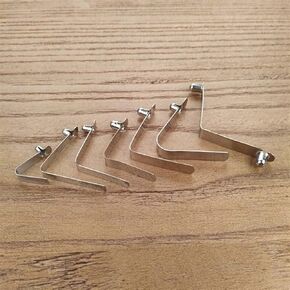 Mdingbao-Compression Spring 3/4/5MM Double Single Hollow Button Clips Kayak Paddle Snap Spring Clip Tent Pole Tube Lock Awning Telescopic Shrapnel, 50PCS, Good Corrosion Resistance in Saudi Arabia