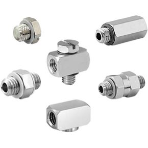 10pcs M-3N M-3UL M-3P M-3UT M-5UN M-5UL M-5UT M-5J Metal Metal Air Universal Convert Connection Monouctor (M-3P) in Kuwait