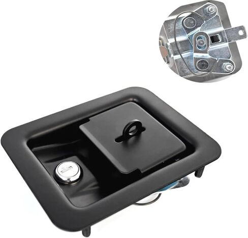 Square Cabinet Key Lock Black Or Stainless for Car Bus Truck Trunk Electronical Box Pickup Accessories Rarelock MS217 1Pcs(Bolt) in Saudi Arabia