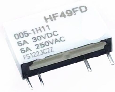5pcs Relay HF49FD HF49FD-005-1H11 HF49FD-012-1H11 HF49FD-024-1H11 5V 12V 24V (5V) in Kuwait