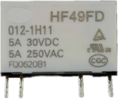 5pcs Relay HF49FD HF49FD-005-1H11 HF49FD-012-1H11 HF49FD-024-1H11 5V 12V 24V (5V) in Kuwait