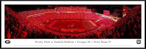 Georgia Football ، Light Up Sanford - Panoramic Posters and Photages by Blakeway Panoramas in Kuwait