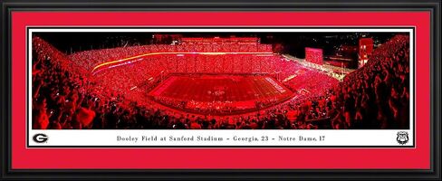 Georgia Football ، Light Up Sanford - Panoramic Posters and Photages by Blakeway Panoramas in Kuwait