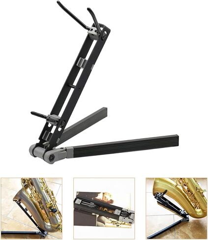 Toyandona Metal Saxophone Stand ALTO ALTO Saxophone حامل SAX Rack Home حامل in Kuwait