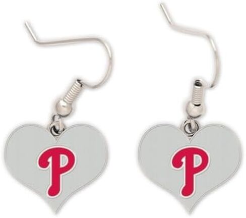 Wincraft MLB Philadelphia Phillies 55863011 Earrings Jewelry Card in Saudi Arabia