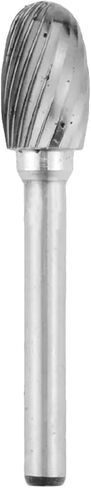 E-Type Alloy Rotary File Elliptical Double Thread Tungsten Steel Grinding Head Milling Cutter 1Pcs(E1625M06) in Saudi Arabia