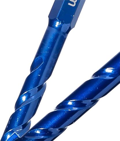 6.35mm Hex Handle Sawtooth Displacement Alloy Triangle Drill Ceramic 1Pcs(14mm) in Saudi Arabia
