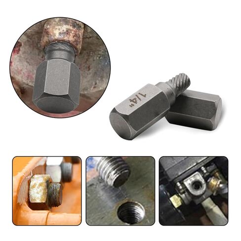 10Pcs/Set Damaged Screw Extractor Drill Bit Purpose Tools Speed Out Easy Bolt Stripped Screw Remover Tool in Saudi Arabia