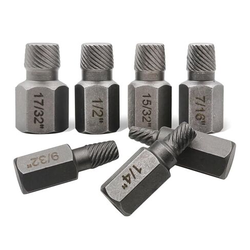 10Pcs/Set Damaged Screw Extractor Drill Bit Purpose Tools Speed Out Easy Bolt Stripped Screw Remover Tool in Saudi Arabia