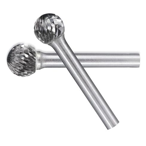 ملفات دوار 6 مم شانك شانكستن كربيد بوجت بت النوع المزدوج قطع دوار لأدوات المعادن الخشبية 1pcs (اللون: 10x12 مم ، الحجم: قطع مزدوج) in Kuwait