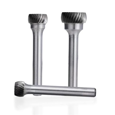 ملفات الدوارة المعدنية 6 مم شانك شانكستن كربيد قطر بت 2.6-6.3 مم أدوات نحت الخشب الكاشطة 1pcs (اللون: 3.2x16mm) in Kuwait