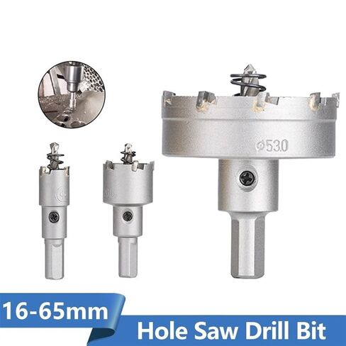 ثقب المنشار تنغستن كاربيد الحفر قطع القاطع لفيلم الصلب المقاوم للصدأ الحديد الحفر حفر حفرة فتحة ثقب 1pcs (اللون: 20 مم) in Kuwait