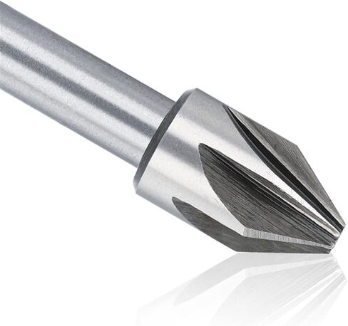 شطب الصلب 60/90 درجة عدادات الحفر بت شطب المعادن ثقب الحفر 1pcs (اللون: 6x90d) in Saudi Arabia