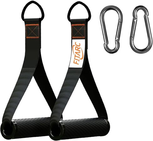 مرفقات Fitarc Lat Prowdown ، إكسسوارات آلة الكابلات لصالة الألعاب الرياضية المنزلية ، إكسسوارات صالة الألعاب الرياضية ذات الوزن المتين والموثوق بها (مقبض التمرين) in Kuwait