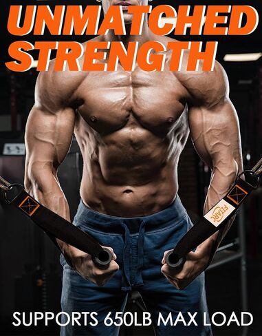 مرفقات Fitarc Lat Prowdown ، إكسسوارات آلة الكابلات لصالة الألعاب الرياضية المنزلية ، إكسسوارات صالة الألعاب الرياضية ذات الوزن المتين والموثوق بها (مقبض التمرين) in Kuwait