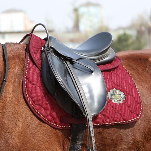 Harrison Howard Mesh Riding Half Pad for English Saddle Comfortable Cushioning Reduce Pressure on Horse’s Back in Saudi Arabia