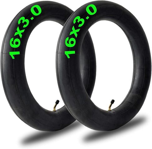 2-Pcs 16x3.0 Inner Tube 16x3.25 16x3.5 Inner Tube 16x3.25/3.50 Bent Valve Stem Reinforced Thickness in Saudi Arabia