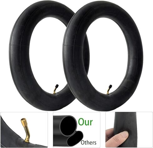 2-Pcs 16x3.0 Inner Tube 16x3.25 16x3.5 Inner Tube 16x3.25/3.50 Bent Valve Stem Reinforced Thickness in Saudi Arabia
