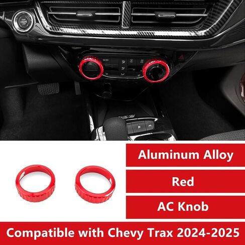 غطاء عجلة القيادة ABS Cover Divel تقليم داخلي متوافق مع إكسسوارات Chevy Trax 2024-2025 in Saudi Arabia